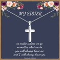 thumbnail image 1 of TINGN Cross Necklace Gifts for Women Stainless Steel Cross Necklace Valentines Day Gifts for Her Mothers Day Christmas Religious Confirmation Gifts for Her, 1 of 7