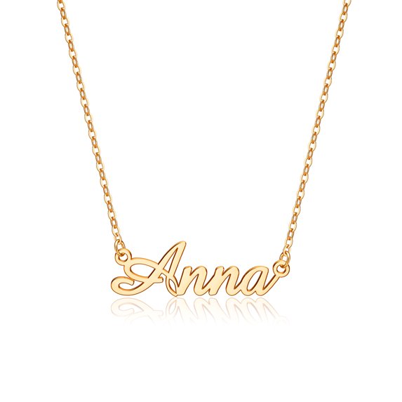 TINGN Custom Name Necklace Personalized Personalized Name Monogram Necklace Gifts for Women