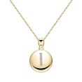 thumbnail image 1 of TINGN Disc Gold Initial Necklace For Women Personalized Alphabet Initial Necklace For Women, 1 of 5