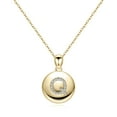 thumbnail image 1 of TINGN Disc Gold Initial Necklace For Women Personalized Alphabet Initial Necklace For Women, 1 of 5