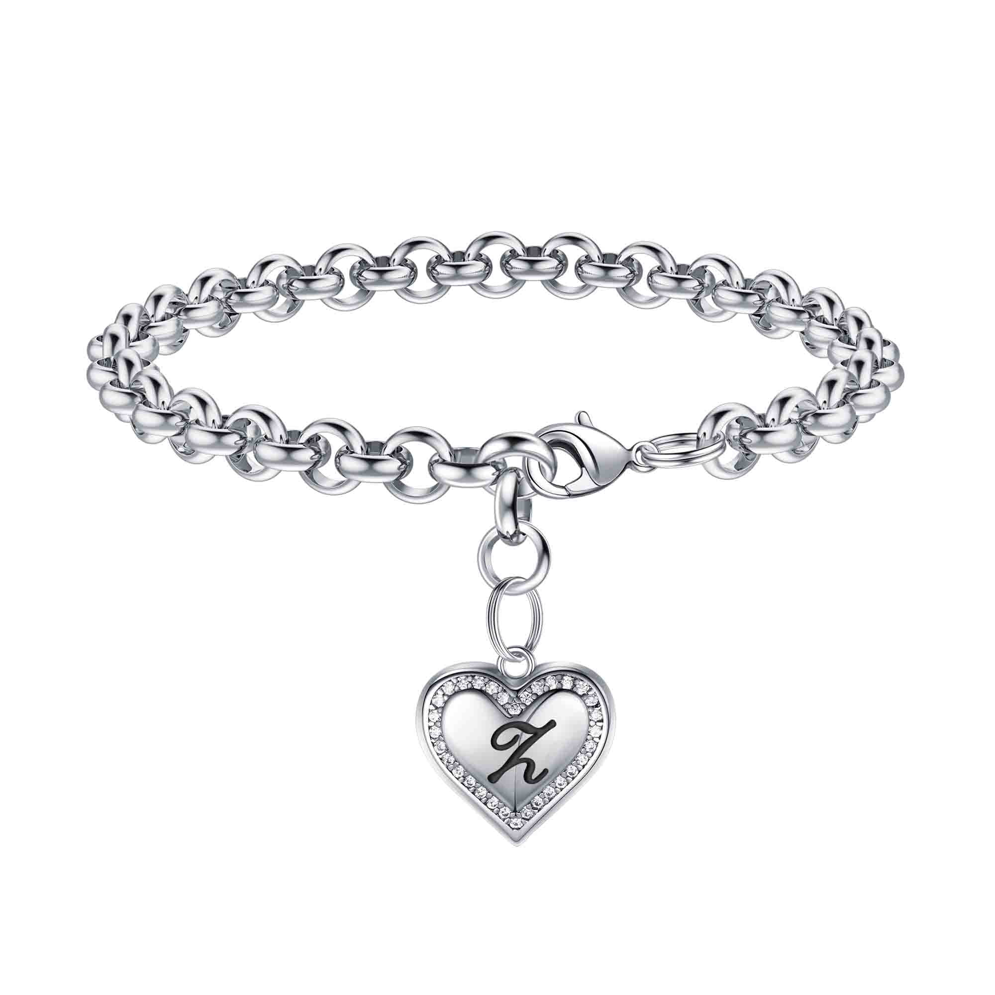 Tiffany & Co. Multi-charm Initial 'J' Bracelet - Sterling Silver Charm,  Bracelets - TIF271580 | The RealReal