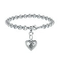 thumbnail image 1 of Tingn Initial Bracelets for Women Gifts Heart Bracelets Graduation Gifts for Women, 1 of 6