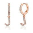 thumbnail image 1 of TINGN Initial Earrings for Girls Women 925 Sterling Silver Post Hypoallergenic Small Huggie Hoop Earrings Jewelry Gifts for Girls Women, 1 of 6