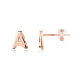 thumbnail image 1 of TINGN Initial Stud Earrings for Women, Sterling Silver Stud Earrings Hypoallergenic Earrings for Women Sensitive Ear, 1 of 7