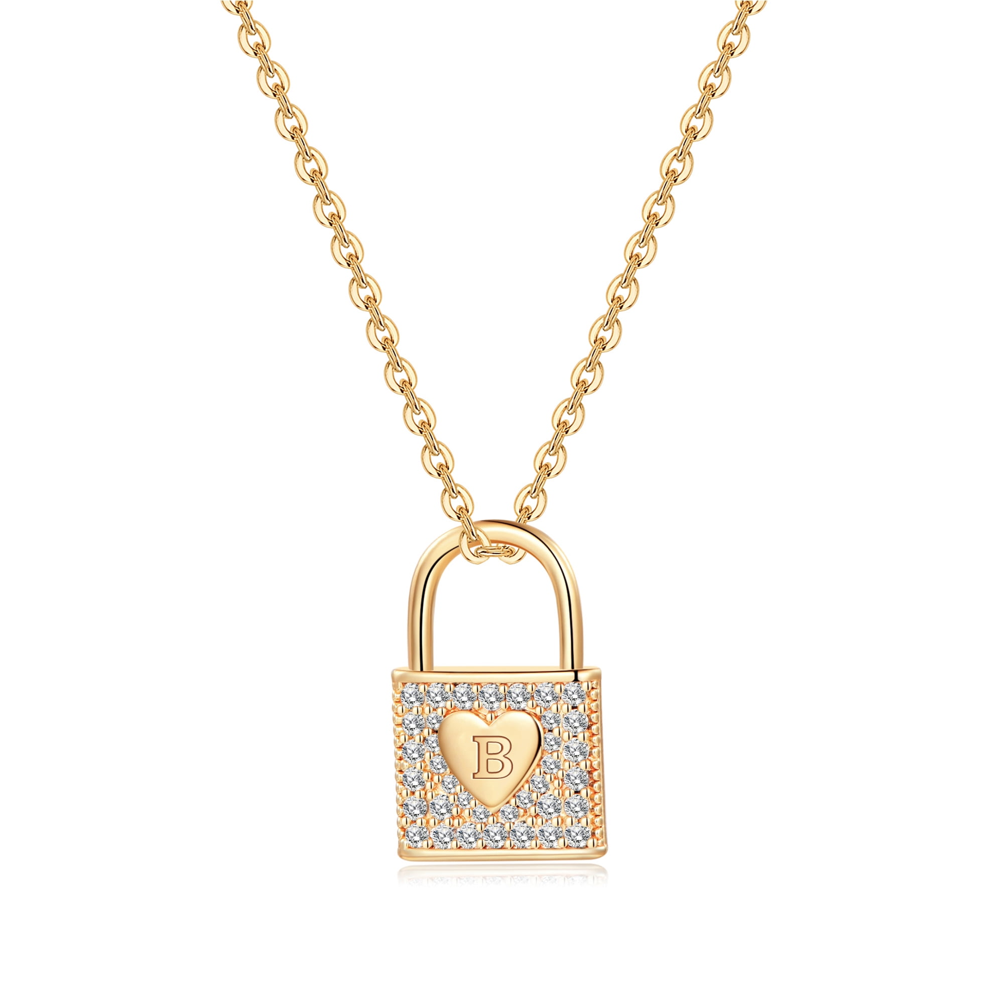 TINGN Lock Necklace for Women Dainty Lock Chain Necklace Letter E Initial Gold Padlock Necklace 51e84400 a2f4 45bb bfd1 47b057c0b0e9.b1ec8b2157dd17df8c75ae3bec5ed108