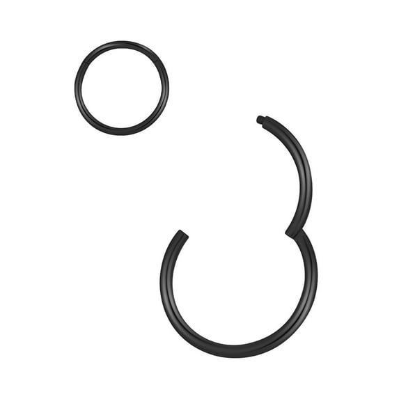 TINGN Nose Rings for Women Surgical Steel Hypoallergenic Hinged Small Nose Ring