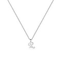thumbnail image 1 of TINGN S925 Sterling Silver Initial Necklaces for Women Hypoallergenic Letter Necklace Tiny Cursive Initial Necklaces for Womens Women Gifts, 1 of 8
