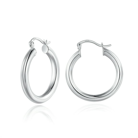 Tingn Small Rose Hoop Earrings Hypoallergenic Mini Chunky Open Hoops Earrings Graduation Gifts for Women