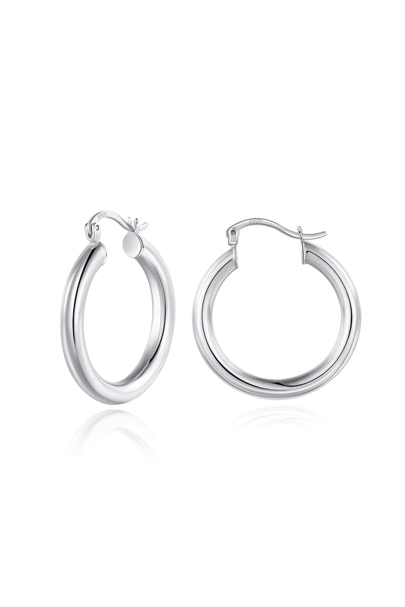 Small Rose Hoop Earrings Hypoallergenic Mini Chunky Open Hoops Earrings Graduation Gifts for Women