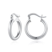 Tingn Small Rose Hoop Earrings Hypoallergenic Mini Chunky Open Hoops Earrings Graduation Gifts for Women