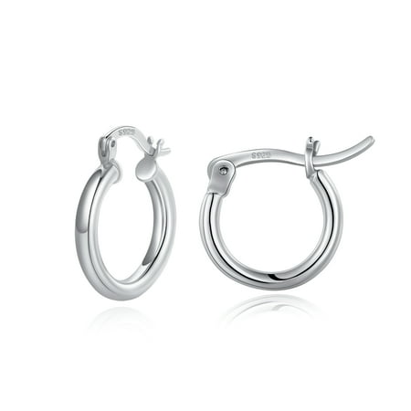 Tingn Small Rose Hoop Earrings Hypoallergenic Mini Chunky Open Hoops Earrings Graduation Gifts for Women
