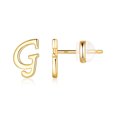 thumbnail image 1 of TINGN Sterling Silver Stud Earrings, 14K Gold Plated Hypoallergenic Earrings for Women Girls Sensitive Ears, 1 of 6
