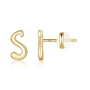 TINGN Sterling Silver Stud Earrings, Hypoallergenic Earrings for Women Sensitive Ears