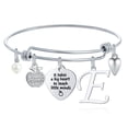 thumbnail image 1 of TINGN Teacher Gifts for Women Teacher Bracelet End of Year It Takes a Big Heart to Teach Little Minds Teacher Gifts, 1 of 5