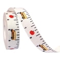 thumbnail image 1 of TINGXIN 2cm X 10Yd Ruler Ribbon Roll (2cm Ruler Ribbon,Measuring Tape Ribbon), Ruler Ribbon Teacher Appreciation Craft School Themed Ribbon Ruler Pattern Ribbon Roll for Back to School Classroom, 1 of 9