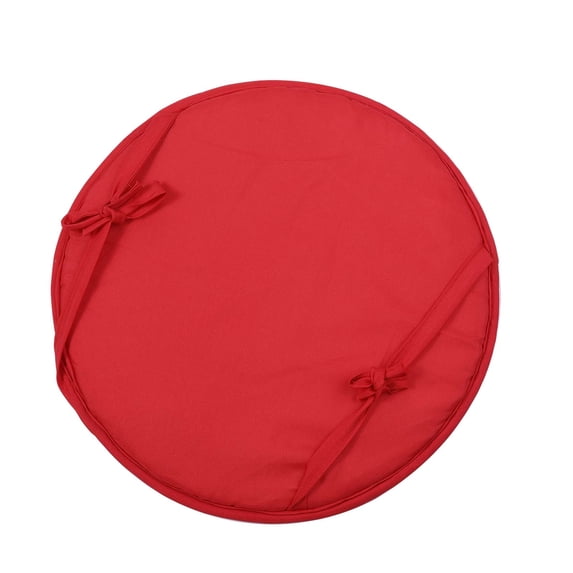 TINGXIN Dining Chair Round Cushions, All Season Round Chair Cushions, Soft Comfortable Chair Mats, for Dining, Kitchen, Garden, Office and Home Use (Red)