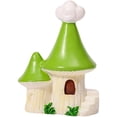 thumbnail image 1 of TINGXIN Diy Miniature Mushroom Resin House H (Miniature Mushroom Resin House, Fairy Garden House), Miniature Scene Decor Dollhouse Accessories Resin Dollhouse for Terrarium Fish Tank, 1 of 5