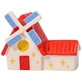 thumbnail image 1 of TINGXIN Diy Miniature Windmill Resin House E (Miniature Windmill Resin House, Fairy Garden House), Miniature Scene Decor Dollhouse Accessories Resin Dollhouse for Terrarium Fish Tank, 1 of 5