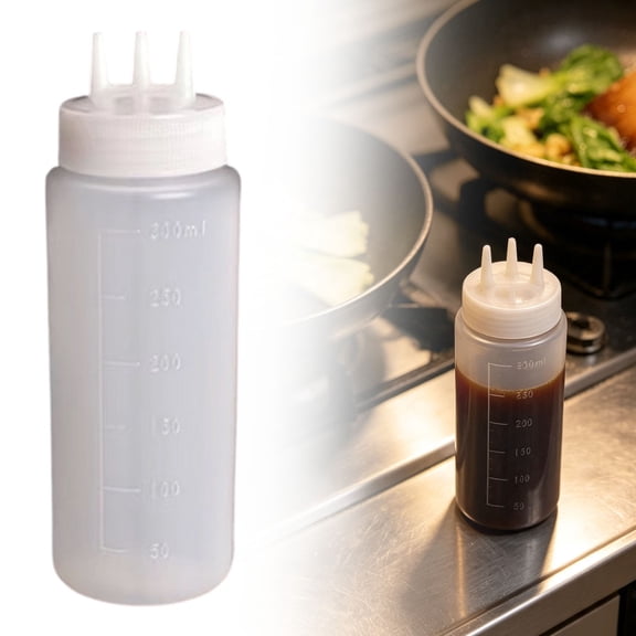 Reusable Plastic Kitchenware Walmart Kitchenware Plastic Squeeze Bottle, 100ml, 5pcs, For Condiments ...