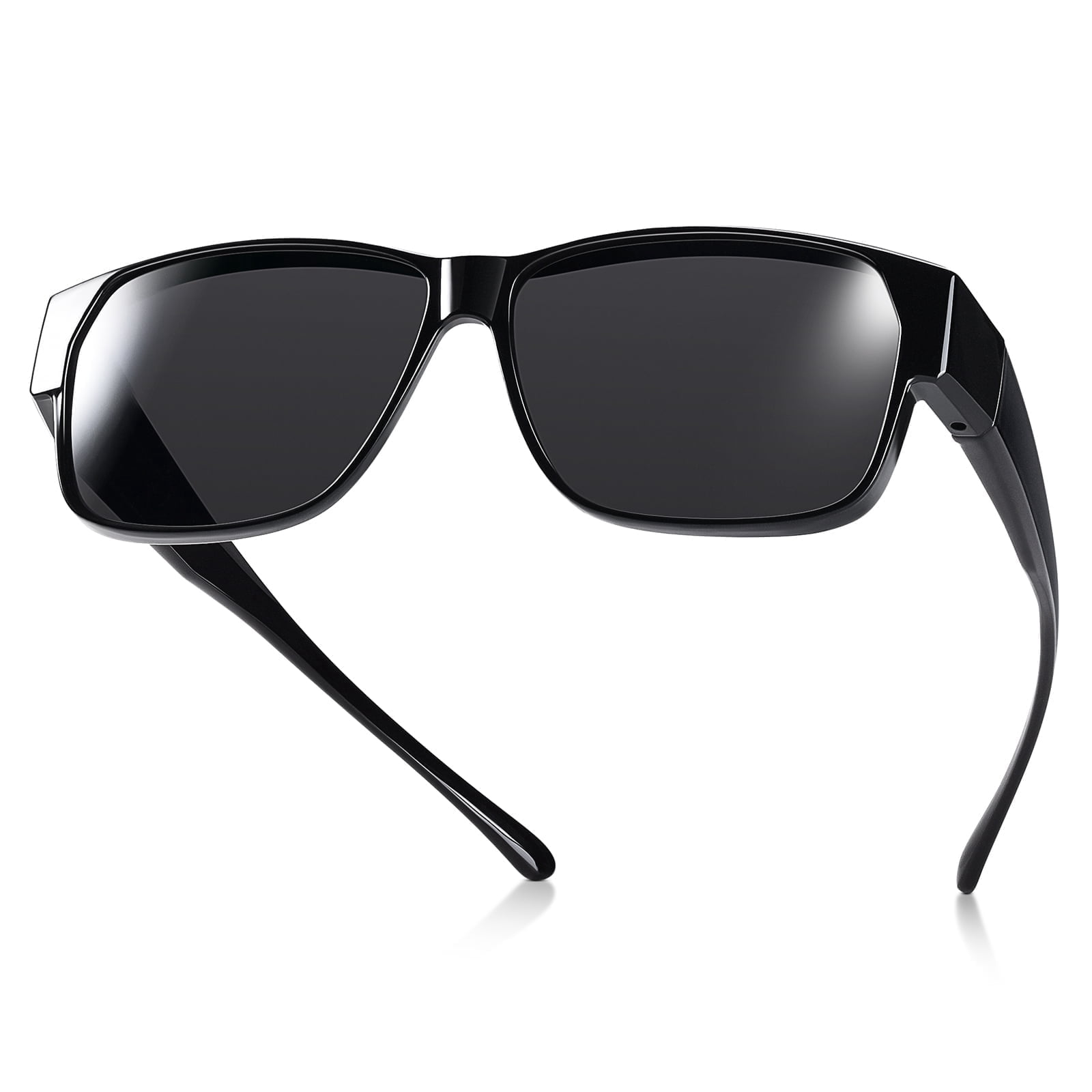 Oversized Square Fit Over Sunglasses Polarized UV400 Unisex Classic Style Polarized Square Sunglasses Men Women UV400 Mirrored Sport  main image 3