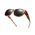 thumbnail image 1 of TINHAO Fit Over Glasses Sunglasses for Women Men, Cat Eye Sunglasses Over Glasses Polarized 100% UV400 Protection, 1 of 7