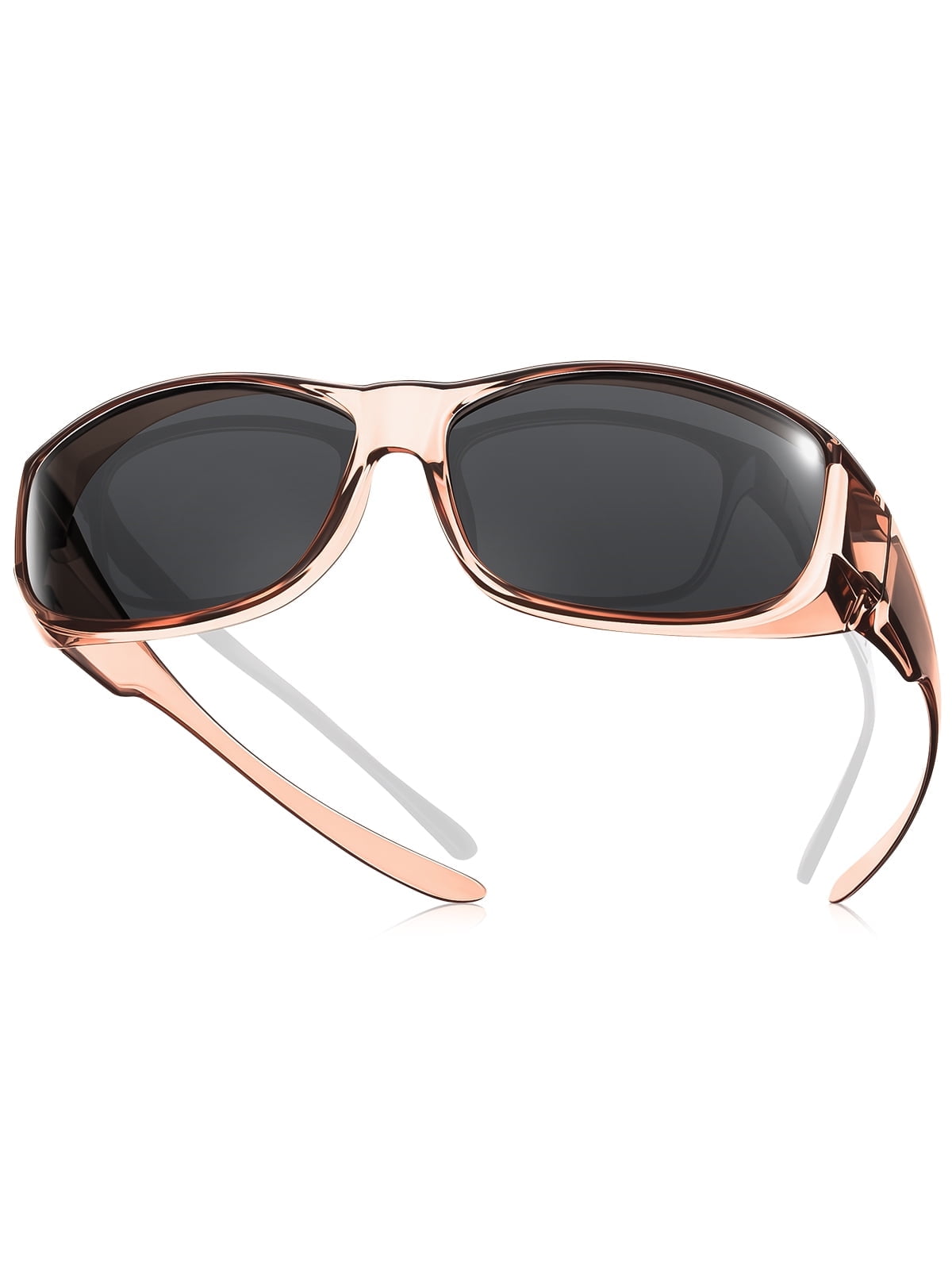 TINHAO Fit Over Wrap Around Sunglasses Polarized Wear Over 