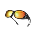 thumbnail image 1 of TINHAO Fit Over Wrap Sunglasses Polarized Wear Over Eyeglasses 100% UV Protection for Men and Women, 1 of 6