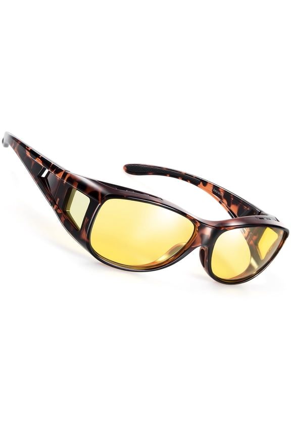 HD Polarized Fit Over Sunglasses for Men & Women Wrap Around Glasses UV400 Protection Lens