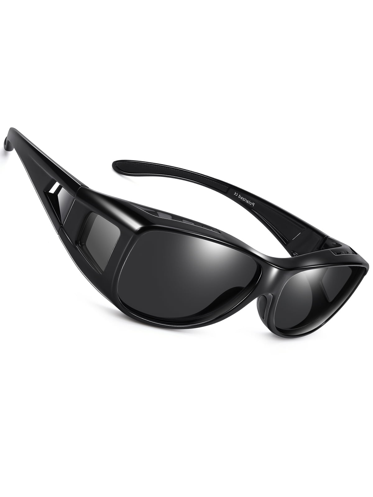 Prescription Glasses Men's Polarized Wraparound Sunglasses