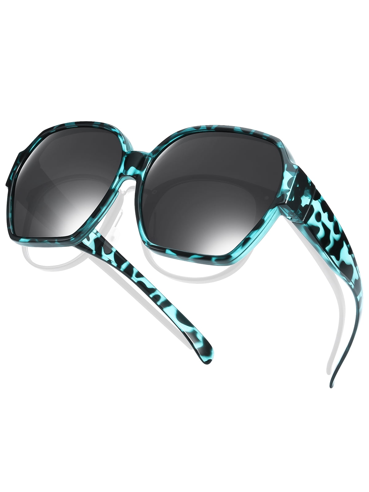 Oversized Sunglasses For Women TINHAO Polarized Fit Over 