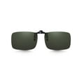 thumbnail image 1 of TINHAO Polarized Clip On Sunglasses Flip Up UV400 Protection Anti Glare Lens Wear Over Prescription Glasses, 1 of 8