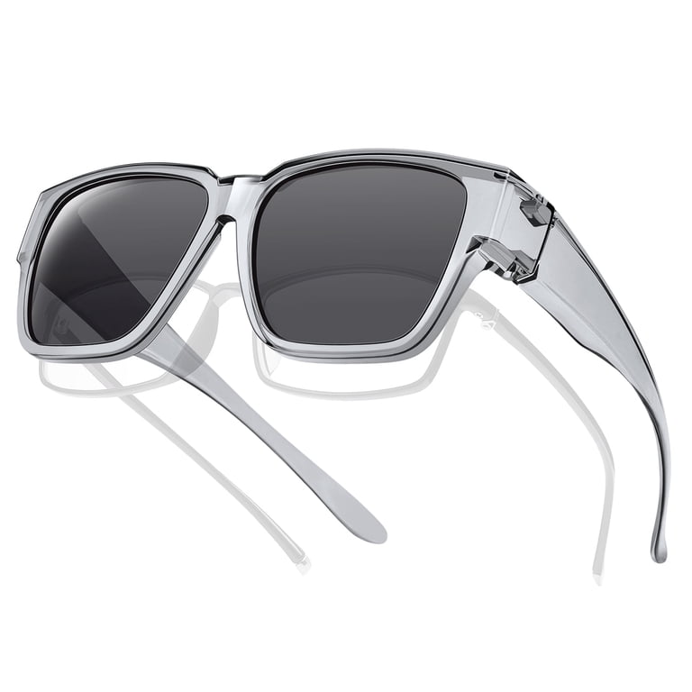 TINHAO Oversized Square Fit Over Glasses Sunglasses for Men  display picture 2