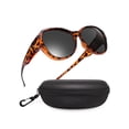 thumbnail image 1 of TINHAO Oversized Fit Over Glasses Sunglasses for Women, Polarized UV400 Wear Over Prescription Glasses for Driving Fishing Hiking Cycling Outdoor, 1 of 7
