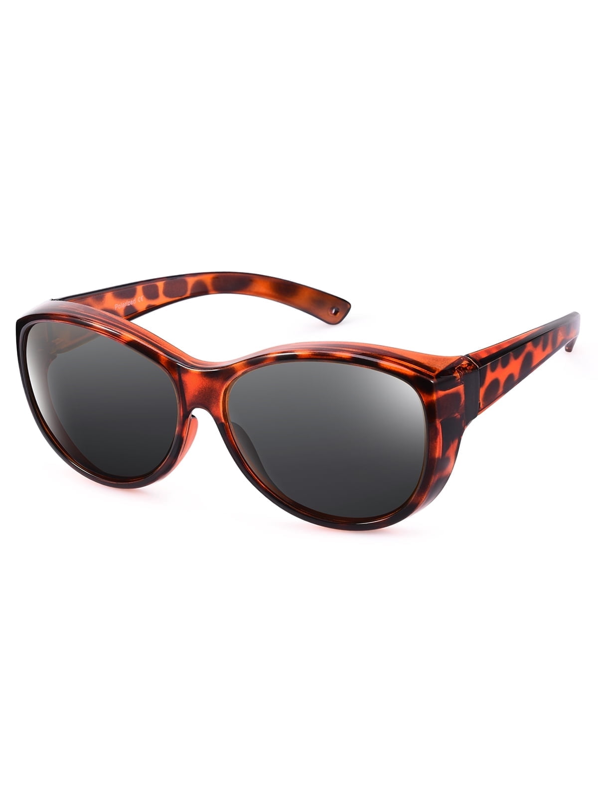 Polarized Cat Eye Fit Over Glasses Sunglasses for Women UV Protection Amazon.com: Sunglasses that Fit Over Glasses for Women UV  main image 2