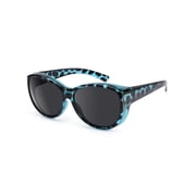 TINHAO Polarized Fit Over Glasses Sunglasses for Women UV Protection, Trendy Oversized Cat Eye Sunglasses for Driving Riding