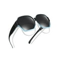 thumbnail image 1 of TINHAO Polarized Fit Over Sunglasses Wear Over Glasses For Women Men Fishing Driving with Oversized Frame Gradient Light Blue, 1 of 6