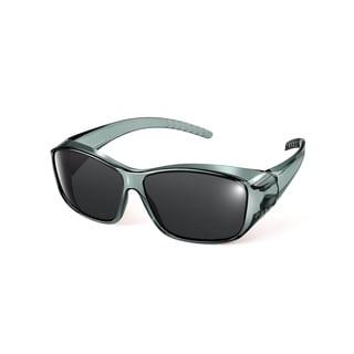 TINHAO Polarized Fit Over Sunglasses Wrap Around Shades Wear Over Glasses UV400 Protection for Driving