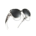 thumbnail image 1 of TINHAO Polarized Sunglasses Fit Over Glasses for Women Oversized Square Ladies Shades with UV400 Protection, 1 of 7