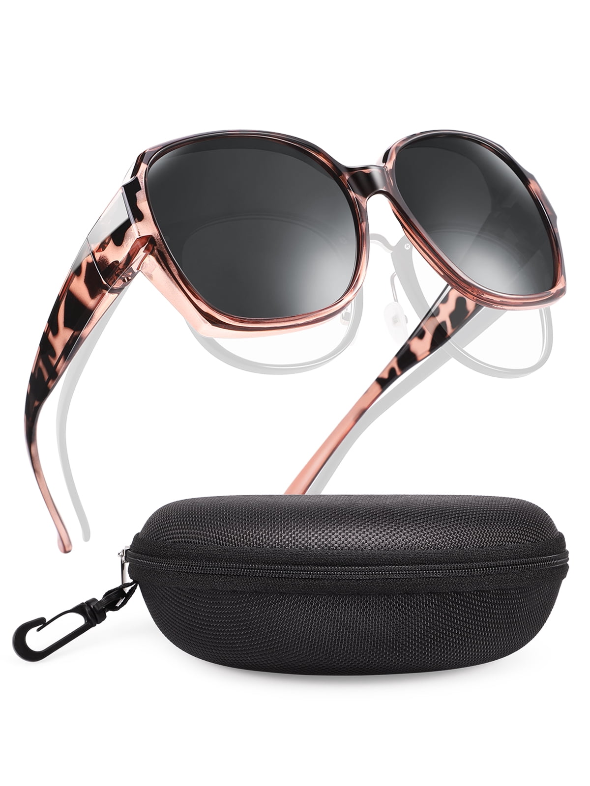 Oversized Square Polarized Sunglasses UV400 Protection for Outdoor Daily Use Women main image 2