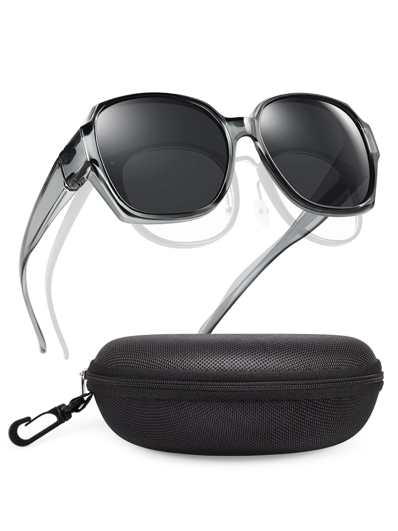 TINHAO Oversized Square Fit Over Glasses Sunglasses for  display picture 1