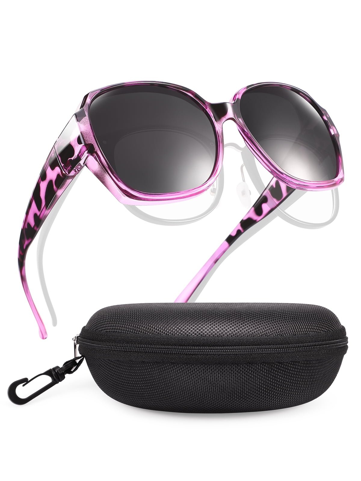 TINHAO Oversized Square Fit Over Glasses Sunglasses for  display picture 3