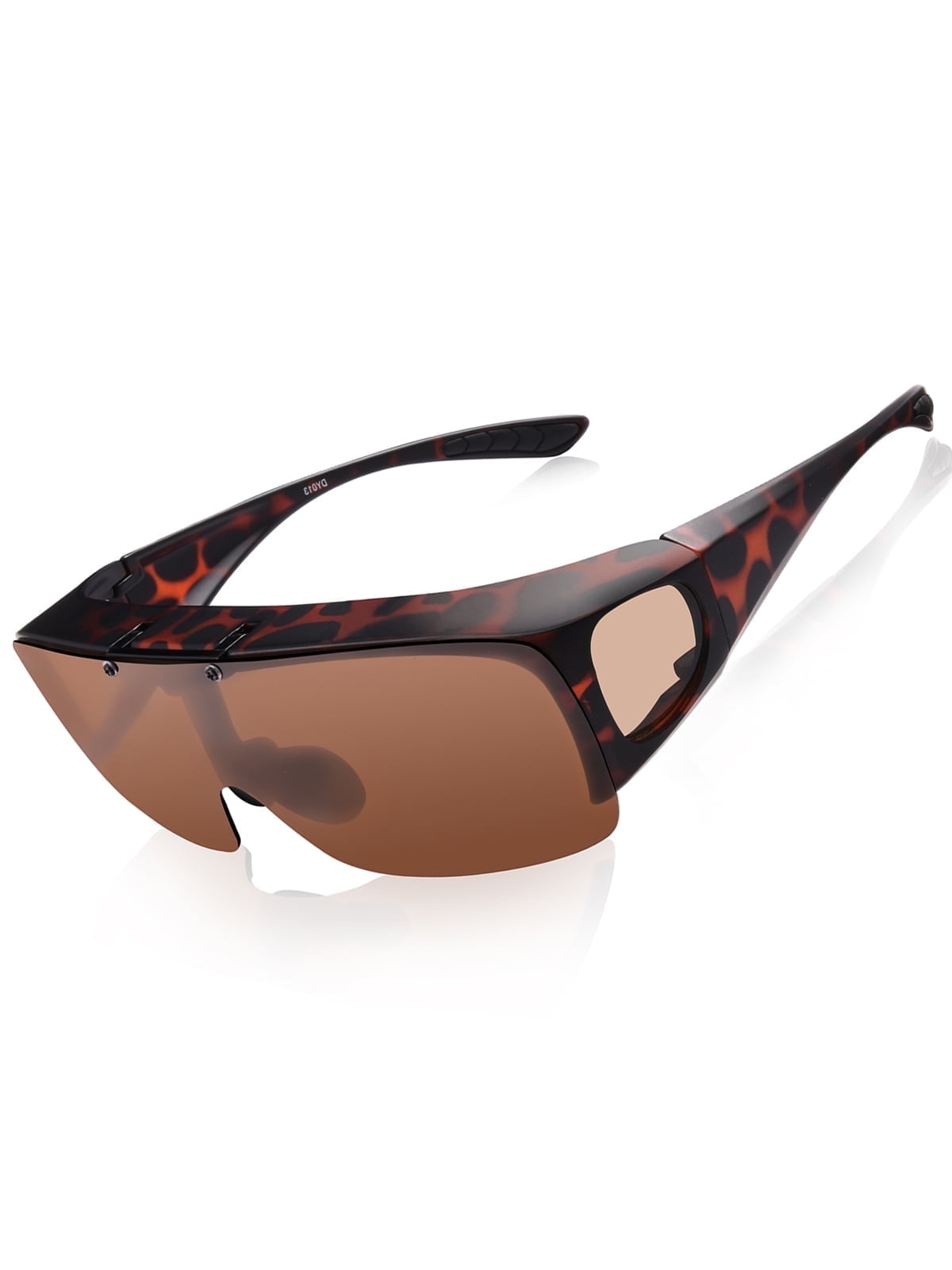 TINHAO Polarized Fit Over Driving Sunglasses, UV Protection, Flip