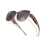 TINHAO Polarized Sunglasses Over Glasses for Women Men, Fit Over Glasses Sunglasses with Square Oversized UV Protection