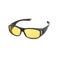 thumbnail image 1 of TINHAO Wrap Around Night Driving Glasses Anti Glare Night Vision Glasses for Men Women Fit Over Prescription Glasses, 1 of 7