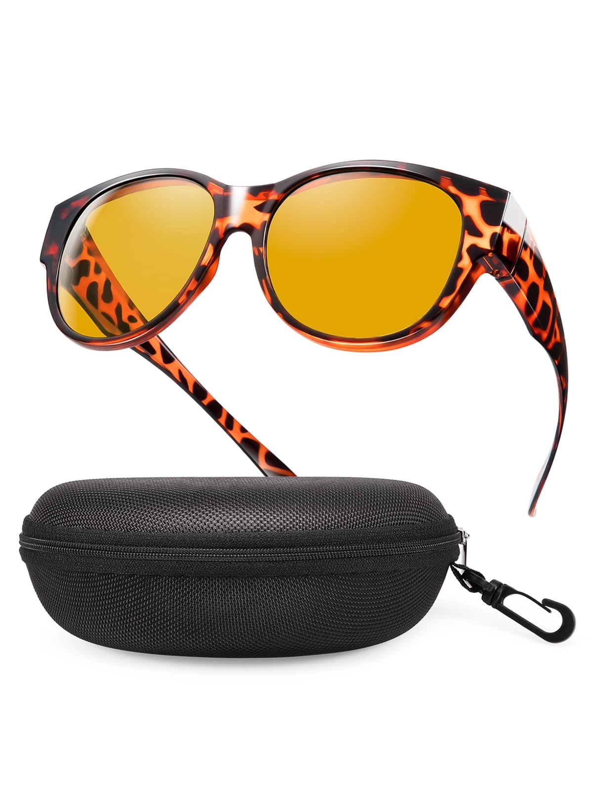 TINHAO Over Sunglasses Wrap Around Polarized UV Protection  display picture 1
