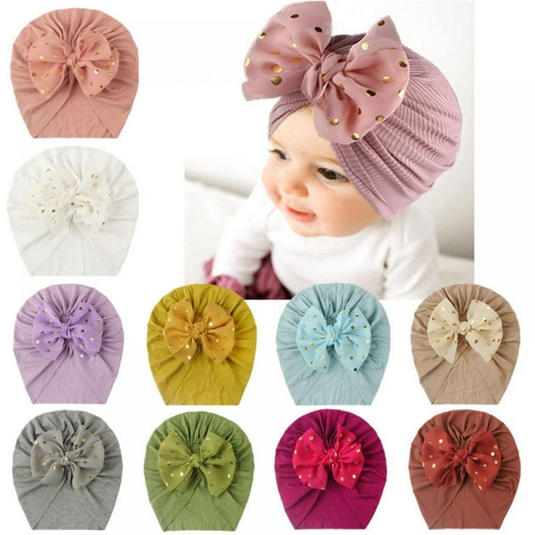 Newborn baby girl caps new arrivals