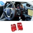 thumbnail image 1 of TINKI 100% Real Carbon Fiber Car Steering Wheel Base Lower&Upper Protect Cover for Chevrolet Corvette C7 2014-2019 Interior Steering Wheel Base Trim Cover Accessories, 1 of 6