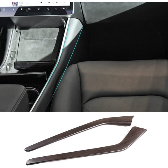 TINKI 2PCS Central Control Side Trim Center Console Side Cover for Tesla Model 3 2017-2021