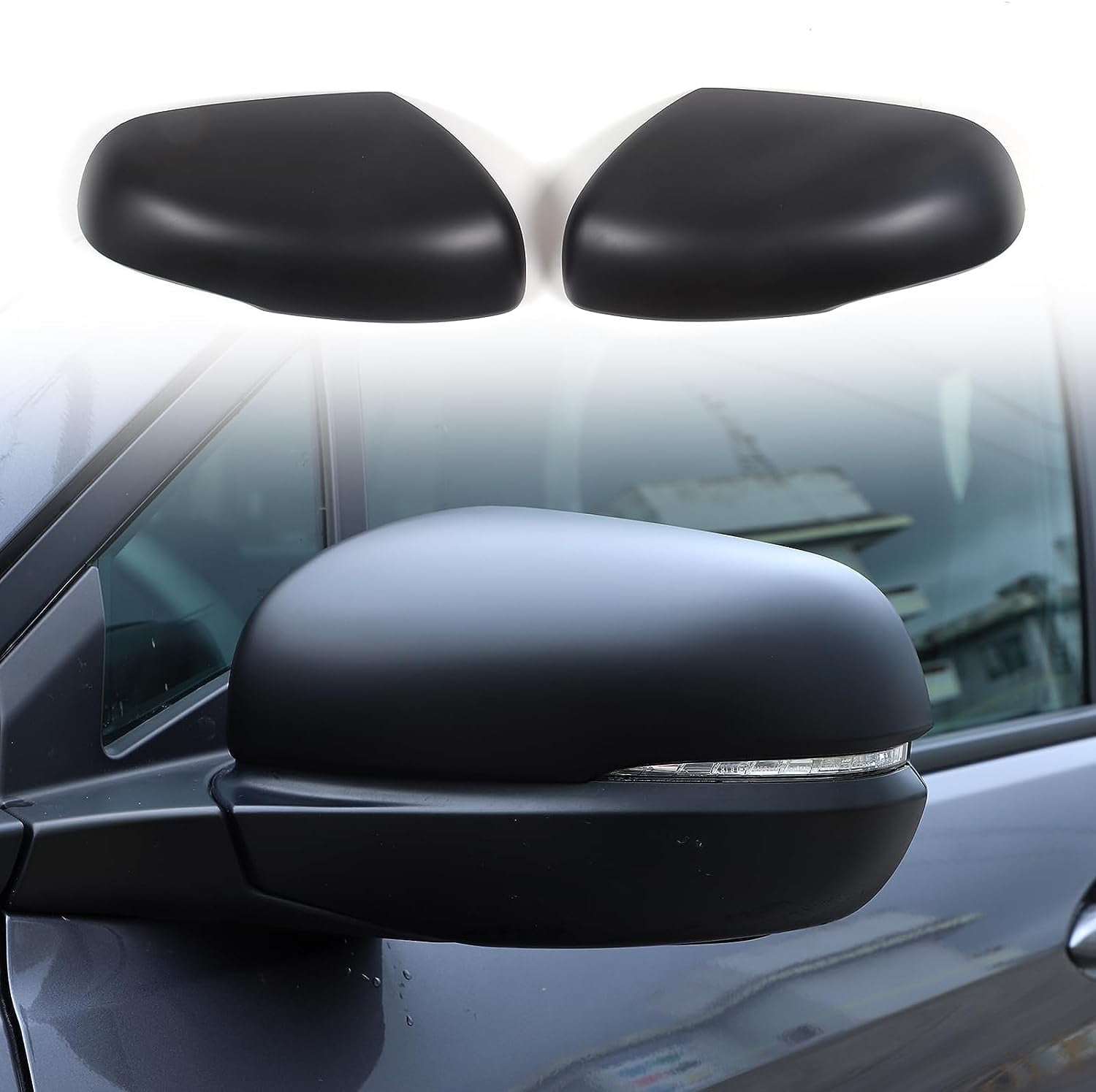 TINKI 2PCS Rearview Mirror Covers for Honda Pilot 20162022/ Ridgeline