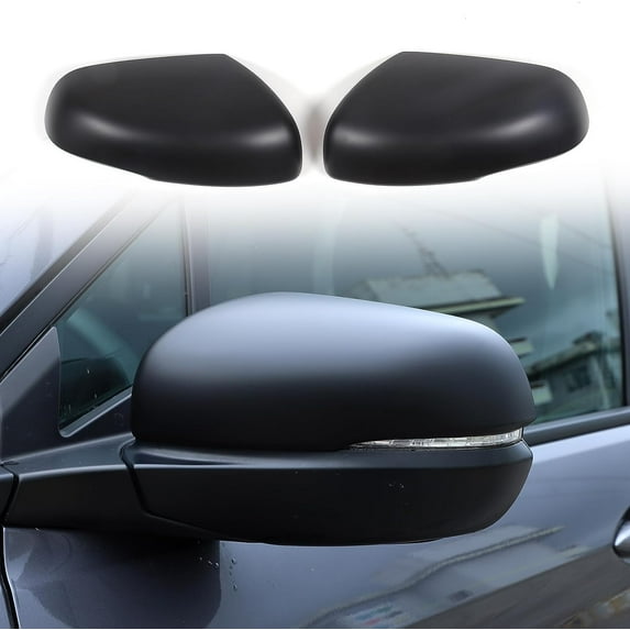 TINKI 2PCS Rearview Mirror Covers for Honda Pilot 2016-2022/ Ridgeline 2020-2023/ Passport 2019-2023, ABS Material Door Side Mirror Guard Cover Cap Exterior Accessories